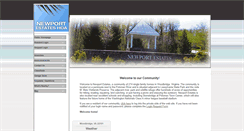 Desktop Screenshot of newportestateshoa.com